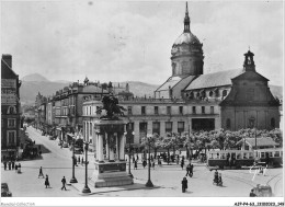 AJPP4-63-0489 - CLERMONT-FERRAND - Place De Jaude - Eglise ST-PIERRE-LES-MINIMES - Rue Blatin Et A L'horizon - Clermont Ferrand