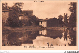 AJPP4-63-0464 -  L'AUVERGNE - CUNLHAT - Barrage De La Barde - Cunlhat