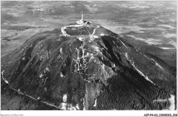 AJPP4-63-0423 - En Avion Sur Le PUY-DE-DOME - La Route Automobile - Le Sentier Des Pietons - Other & Unclassified