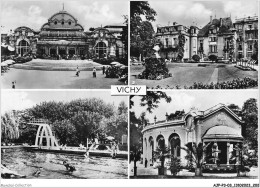 AJPP3-03-0393 - VICHY - Le Grand Casino - Pavillon Sevigne - Piscine Du Sporting-club - Source Des Celestins - Vichy