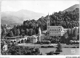 AJPP2-65-0255 - LOURDES - La Basilique - Lourdes