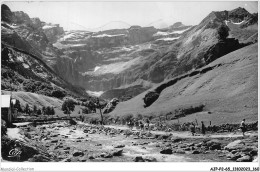 AJPP2-65-0235 - GAVARNIE - Le Cirque Et La Route - Gavarnie