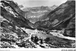 AJPP2-65-0195 - GAVARNIE - Le Chemin Du Cirque Au Plateau De La Prade - Gavarnie