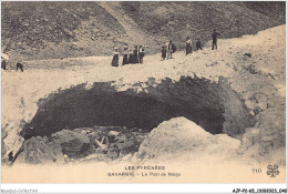 AJPP2-65-0175 - GAVARNIE -  Le Pont De Neige - Gavarnie