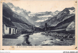 AJPP2-65-0166 - GAVARNIE - La Gave Et Le Cirque - Gavarnie