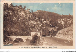 AJPP1-83-0089 - LES GORGES D'OLIOULLES - PONT D'EVENOS - Ollioules