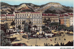 AJPP1-83-0083 - TOULON - Place De La Liberte Et Le Mont Faron - Toulon