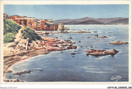 AJPP1-83-0054 - ST-TROPEZ - Le Port Des Pecheurs Et La Tour - Saint-Tropez