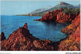 AJPP1-83-0044 - La Corniche D'or - Les Rochers Rouges De L'Esterel - Autres & Non Classés