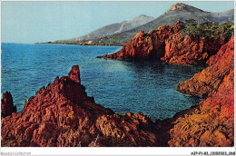 AJPP1-83-0035 - La Corniche D'or - Les Rochers Rouges De L'Esterel - Autres & Non Classés