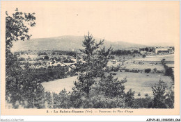 AJPP1-83-0034 - LA SAINTE-BAUME - Panorama Du Plan D'Aups - Sonstige & Ohne Zuordnung