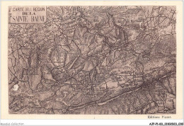 AJPP1-83-0016 - Carte De La Region De La SAINTE BAUME PLAN GENERAL - Sonstige & Ohne Zuordnung