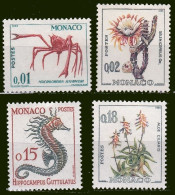 Monaco TUC 1960 YT 537A-537B-540-541A Neufs Stc - Unused Stamps