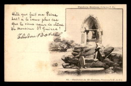 22 - PLOUMANAC'H - ORATOIRE DE ST-GUIREC - TEXTE DE THEODORE BOTREL - Ploumanac'h