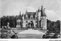 AJPP9-37-0944 - CHENONCEAUX - Facade Nord Et Tour Des Marques - Chenonceaux