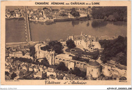 AJPP9-37-0916 - CROISIERE AERIENNE AUX CHATEAUX DE LA LOIRE - Chateau D'AMBOISE - Amboise
