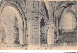 AJPP9-37-0921 - AMBOISE - Interieure De L'eglise ST-DENIS - Amboise