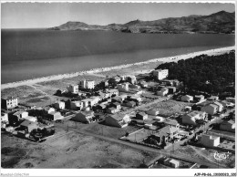 AJPP8-66-0865 - ARGELES-SUR-MER - Vue Aerienne De La Plage - Dans Le Fond - Les Alberes - Argeles Sur Mer