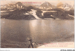 AJPP8-66-0838 - MASSIF DU CARLITTE - Etang De Lanoux - Le Pic De Carlitte Au Centre - Altri & Non Classificati