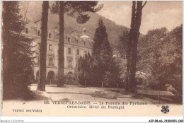 AJPP8-66-0826 - VERNET-LES-BAINS - Le Paradis Des Pyrenees Orientales - Hotel Du Portugal - Otros & Sin Clasificación