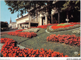 AJPP7-73-0802 - AIX-LES-BAINS - Savoie - Massifs De Fleurs Devant L'etablissement Thermal - Aix Les Bains