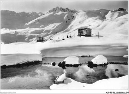 AJPP7-73-0792 - TIGNES - Station La Plus Haute D'Europe - Le Lac Et Les Champs De Ski - Other & Unclassified