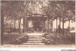 AJPP7-73-0747 - AIX-LES-BAINS - Place De L'etablissement Thermal - Buvette De La Source De St-Simon - Aix Les Bains