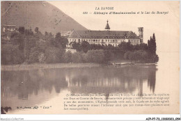 AJPP7-73-0732 - LA SAVOIE - Abbaye D'HAUTECOMBE Et Le Lac Du BOURGET - Altri & Non Classificati