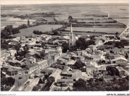 AJPP7-73-0704 - LE MARAIS DE POITEVIN - ST-HILAIRE-LA-PALUD - Vue Aerienne De L'ensemble Du Bourg - Autres & Non Classés