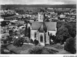 AJPP6-79-0702 - OIRON - Vue Aerienne De L'ensemble Du Bourg Et De L'eglise Du XIVe Siecle - Other & Unclassified