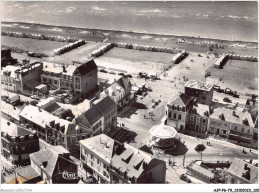 AJPP6-80-0688 - CAYEUX-SUR-MER - Place Courbet - Entree De La Plage - Vue Aerienne - Cayeux Sur Mer