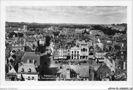 AJPP6-80-0684 - ABBAVILLE - Vue Panoramique Vers La Place COURBET - Abbeville