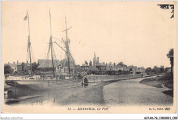 AJPP6-80-0653 - ABBEVILLE - Le Port - Abbeville