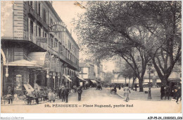 AJPP5-24-0543 - PERIGUEUX - Place Bugeaud - Partie Sud - Périgueux