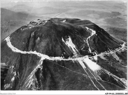 AJPP4-63-0509 - Le Sommet Du PUY-DE-DOME - Et Sa Route Automobile Vus D'avion - Sonstige & Ohne Zuordnung