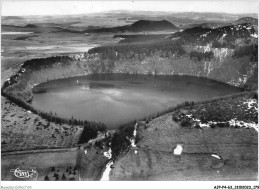 AJPP4-63-0504 - Le Lac PAVIN - Vue Aerienne - A Gauche - Le Lac Bourdouze Et Au Centre Le Puy Boise De Montcineyre - Sonstige & Ohne Zuordnung