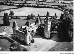 AJPP10-18-1031 - GROSSOUVRE - Vue Aerienne - Le Chateau - Colonie De Vacances De La Ville De Lens - Autres & Non Classés