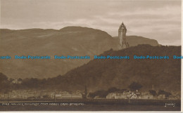 R050383 Wallace Monument From Abbey Crag. Stirling. Judges Ltd. No 2049 - Welt
