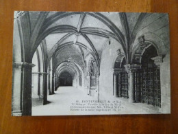 Carte Postale 21 Abbaye De Fontevrault Entrée De La Salle Capitulaire Edition Dorange Tours T - Andere & Zonder Classificatie