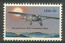 United States Of America 1977 Mi 1298 MNH  (ZS1 USA1298) - Flugzeuge
