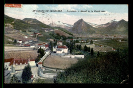 38 - SEYSSINET - LE MASSIF DE LA CHARTREUSE - CARTE COLORISEE - Autres & Non Classés