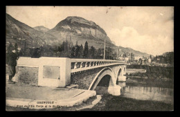 38 - GRENOBLE - PONT DE L'ILE VERTE ET LE ST-EYNARD - Grenoble