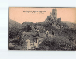 Environs De NERIS : Les Ruines Du Château De L'Ours - Très Bon état - Autres & Non Classés