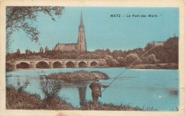 CPA France Metz Pont Des Morts - Metz