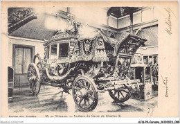 AJQP4-0404 - CAROSSE - TRIANON - VOITURE DU SACRE DE CHARLES X  - Otros & Sin Clasificación