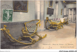 AJQP4-0381 - CAROSSE - VERSAILLES - MUSEE DES VOITURES - LES TRAINEUX  - Sonstige & Ohne Zuordnung