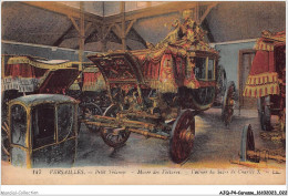 AJQP4-0371 - CAROSSE - VERSAILLES - PETIT TRIANON - MUSEE DES VOITURES - VOITURE DU SACRE DE CHARLES X  - Other & Unclassified