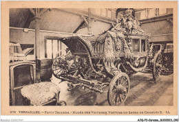 AJQP3-0317 - CAROSSE - VERSAILLES - PETIT TRAINON - MUSEE DES VOITURES - VOITURE DU SACRE DE CHARLES X  - Other & Unclassified