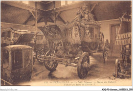 AJQP3-0310 - CAROSSE - VERSAILLES - LE PETIT TRIANON - MUSEE DES VOITURES - VOITURE DU SACRE DE CHARLES X  - Sonstige & Ohne Zuordnung