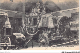 AJQP3-0313 - CAROSSE - VERSAILLES - LA VOITURE DU SACRE DE CHARLES X  - Andere & Zonder Classificatie